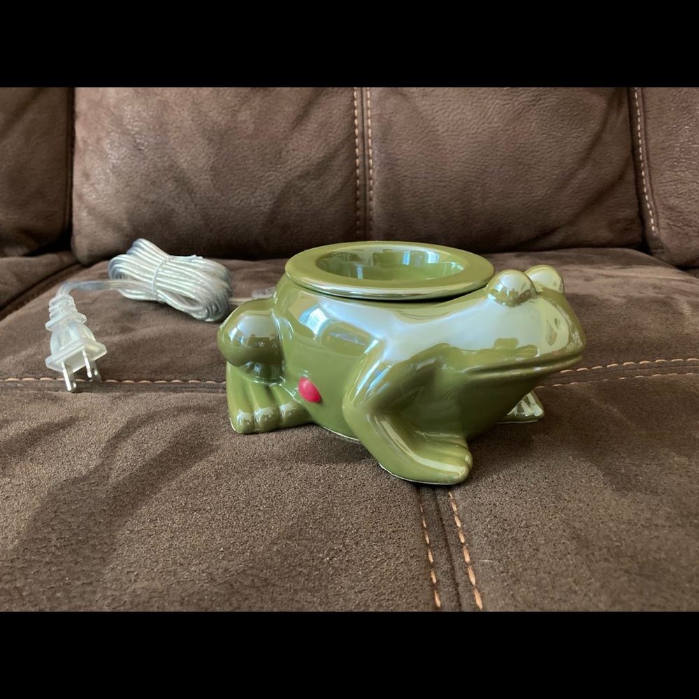 Pink Zebra,”Freddy Frog” simmer pot, EUC